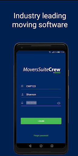 Android application MSCrew screenshort