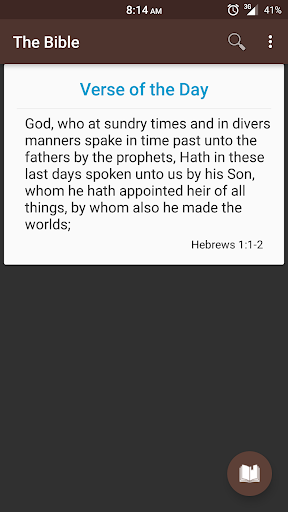 Android application Bible screenshort