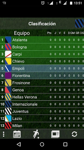 Vista previa de la aplicación