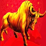 3D Bull icon