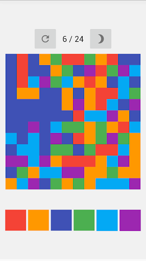 Android application Mega Flood-It screenshort