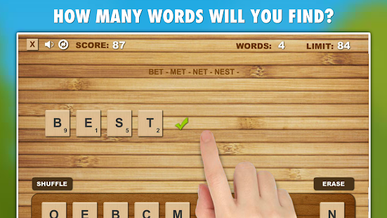 Snímek obrazovky Word Quest PRO