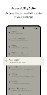 Suite Accesibilidad Android Screenshot