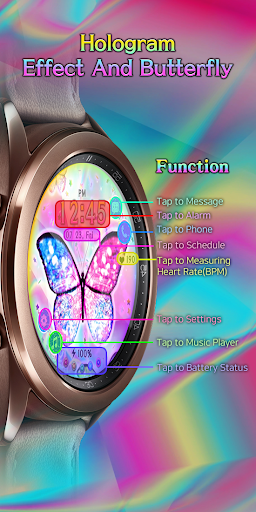 Hologram Effect And Butterfly_ Screen 2