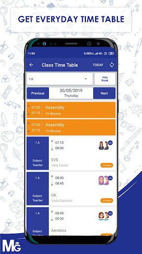 MilGrasp Admin & Teacher Screen 2