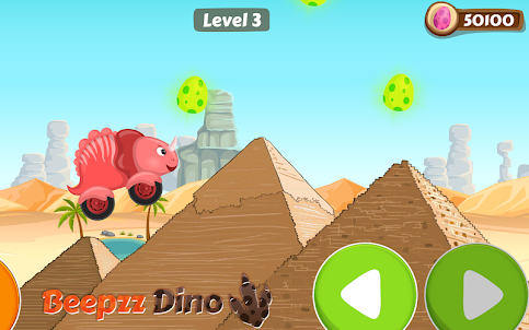 Car games for kids - Dino game