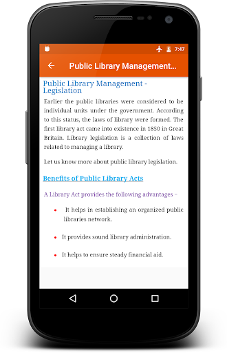Public Library Management Screen 3