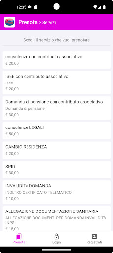Personal Servizi Screen 2