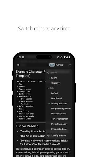 Ken AI - custom service  role