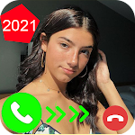 Cover Image of Download Charli D'amelio Calling Me - Fake Video Call Prank 1.0 APK