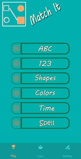 Android application Matching Game - Match it screenshort