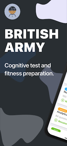 Screenshot of British Army Cognitive Test