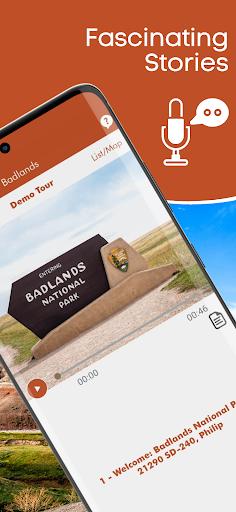 Screenshot of Badlands National Park Tour