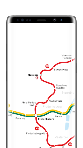 Android application Københavns Metro screenshort