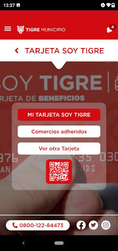 Android application Municipio de Tigre screenshort