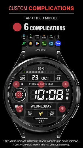 WFP 129 Military watch face screenshot 10