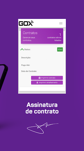 GOX App Screen 2