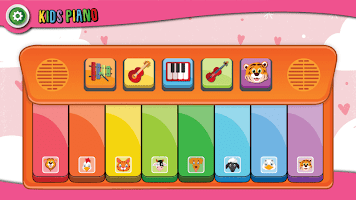 screenshot of Kids Piano