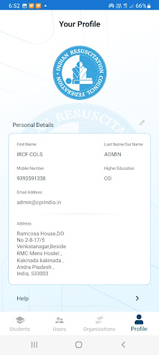 COLS-CPR Screen 2