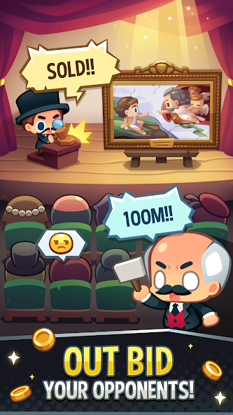 Idle Art Tycoon: Gold Museum 0.14.20 APK + Mod (Unlimited money) untuk android