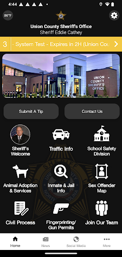 Android application Union County Sheriff’s Office screenshort
