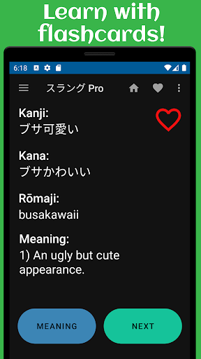 Japanese Slang Pro Screen 3