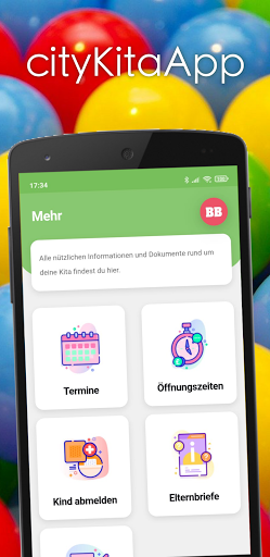 cityKitaApp Screen 2