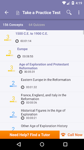 SAT II World History Practice Screen 2