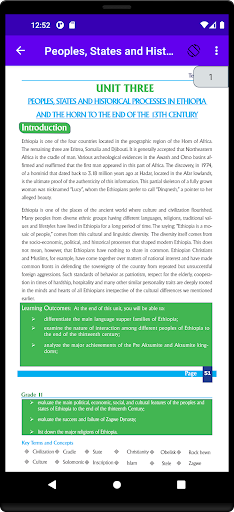 History Grade 11 Textbook Screen 3