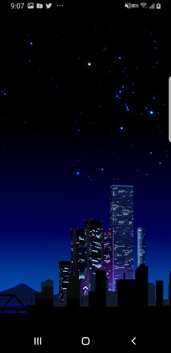City Night View 3D Live Wallpa Screen 3