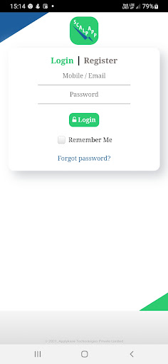 Android application ScalpApp screenshort