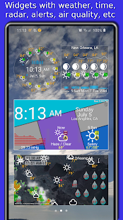 NOAA weather app- eWeather HDF Screenshot