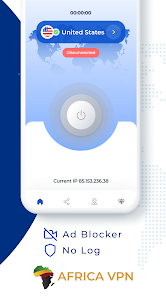 Captura 2 Africa VPN - Get Africa IP android