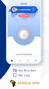 Screenshot 2 Africa VPN - Get Africa IP android