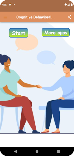 Android application Cognitive Behavioral Therapy screenshort