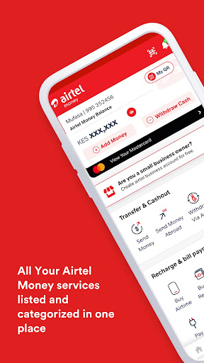 Screenshot of My Airtel