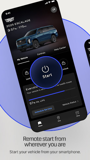 Screenshot of myCadillac