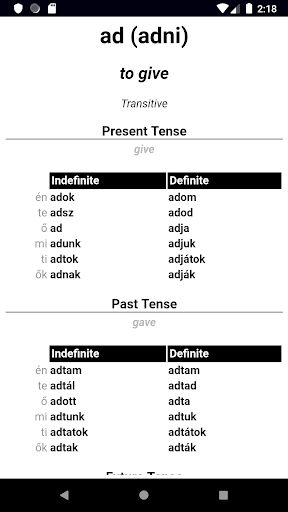 Hungarian Verb Blitz Pro