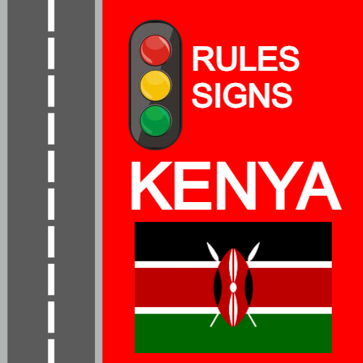 Kenyan traffic rules and signs logo