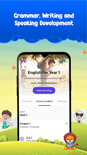 LANDAU Learning App Screen 3