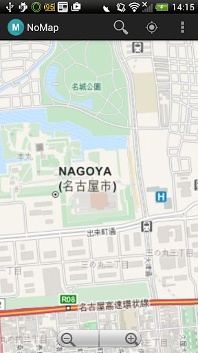 Android application Offline maps screenshort