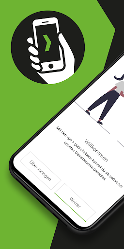 Android application go > gutschein screenshort