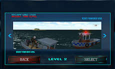Police Boat Shooting Games 3Dのおすすめ画像3