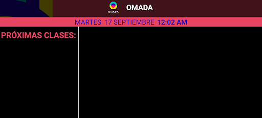 Pantalla - Omada Club Deport.