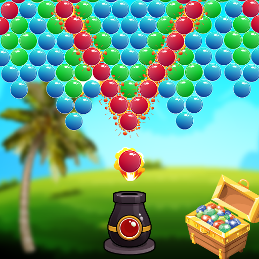 Bubble Shooter Treasure Hunter logo