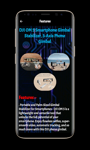 DJI OM 5 Guide Screen 3