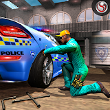 Police Auto Mechanic Workshop icon