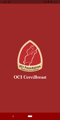 Android application OCI CerviBreast screenshort