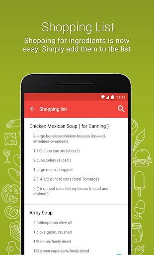 Screenshot of Cuban Recipes