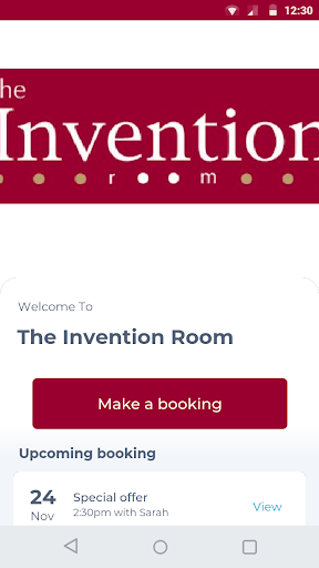 Android application The Invention Room screenshort